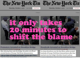 New York Times Changes the Blame